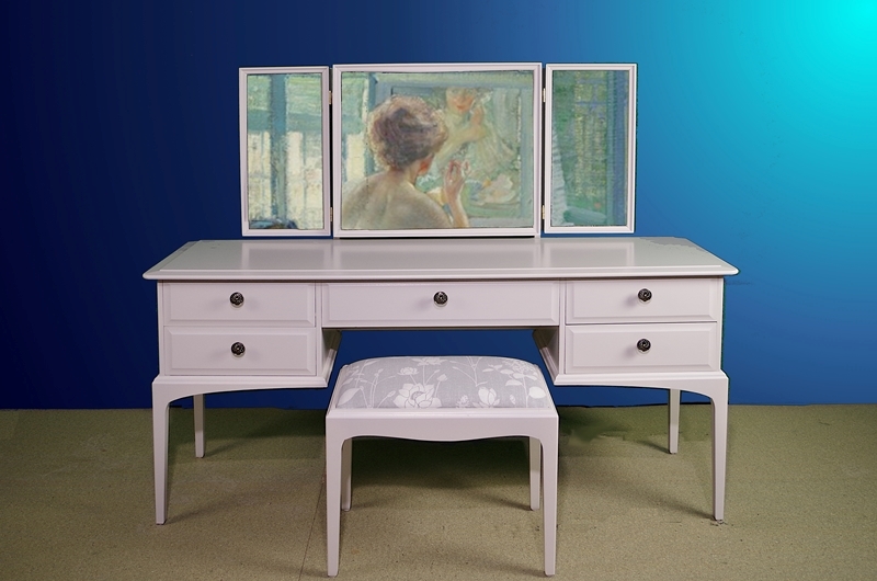 Stag dressing table stool store