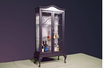 Picture of Vintage Display Cabinet - Paean Black
