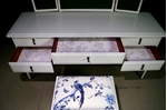 Picture of Stag Minstrel Dressing Table with Stool in Pointing (FF1751)