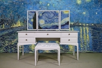 Picture of Stag Minstrel Dressing Table (No Stool) in Ammonite (FF1750)