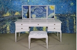 Picture of Stag Minstrel Dressing Table (No Stool) in Ammonite (FF1750)