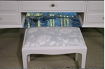 Picture of Stag Minstrel Dressing Table (No Stool) in Ammonite (FF1750)