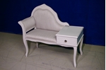 Picture of Vintage Telephone Seat in Edwin Fabric by Laura Ashley