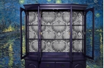 Picture of Hardwood Display Dresser in Railings