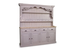 Picture of Large Bespoke Rustic Pine Dresser - Pavilion Gray
