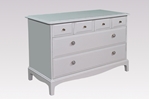 Picture of Stag Six Drawer Chest in Skimming Stone