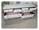 Picture of Stag Minstrel Long 8 Drawer Chest - Bianco Brillante