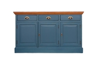 Picture of Raft Collection Reclaimed Teak Sideboard Harley Green
