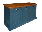 Picture of Raft Collection Reclaimed Teak Sideboard Harley Green