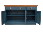 Picture of Raft Collection Reclaimed Teak Sideboard Harley Green