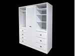 Picture of Large Bespoke Combination Wardrobe
