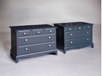 Picture of Pair of Stag Minstrel Five Drawer Chests