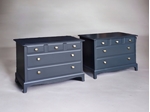 Picture of Pair of Stag Minstrel Five Drawer Chests