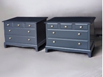 Picture of Pair of Stag Minstrel Five Drawer Chests